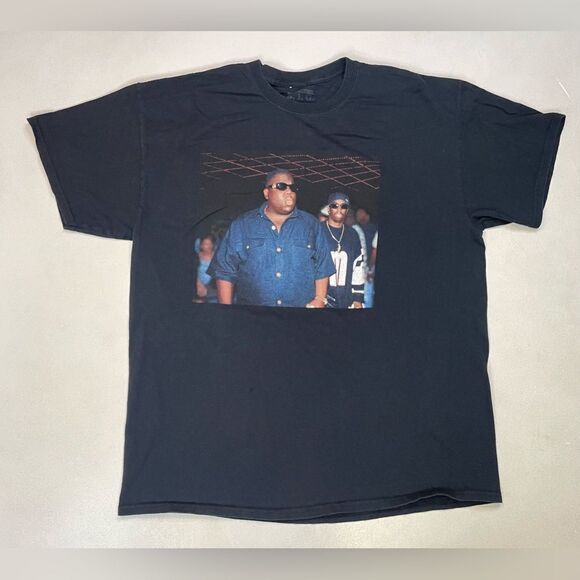 The Notorious BIG Graphic T-shirt Men XL Black Short Sleeve Music - Picture 1 of 5